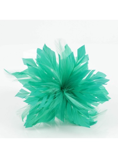Fascinator Headband verde-hierba