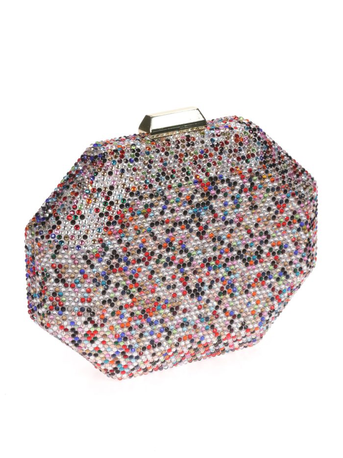 Clutch fiesta pedrería multi