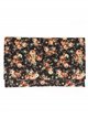 Floral print cluth negro