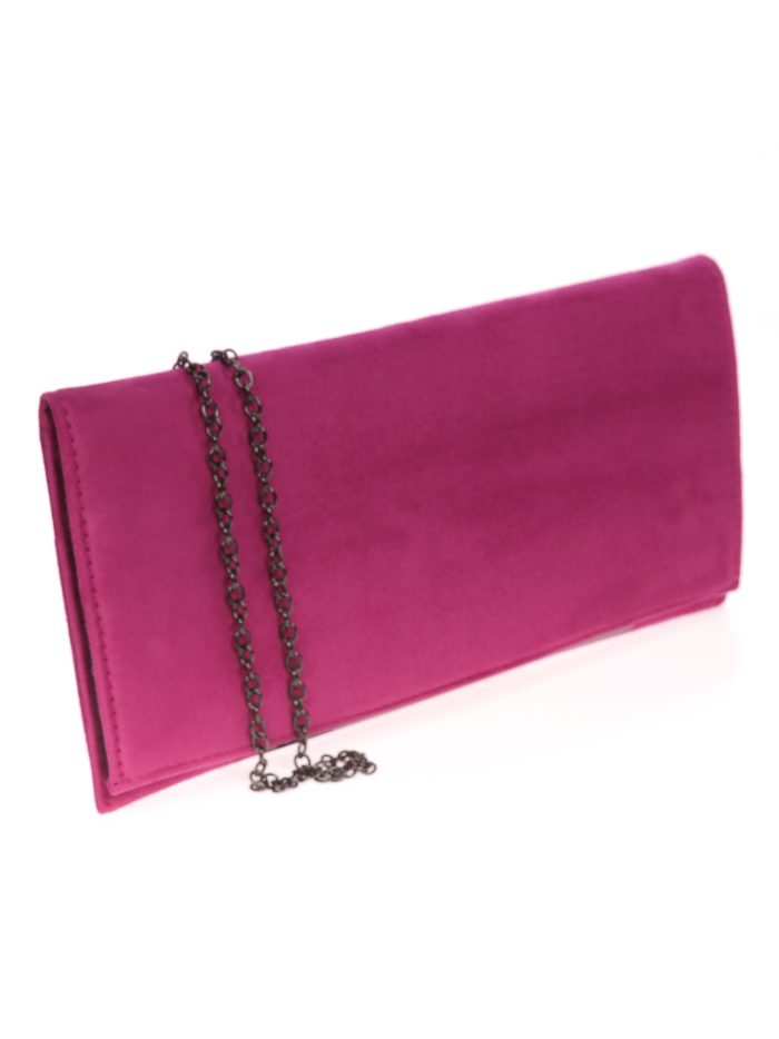 Cartera fiesta antelina buganvilla