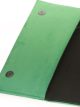 Cartera fiesta antelina verde-hierva