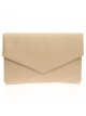 Cartera fiesta rafia taupe