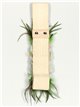 Elastic belt with flowers beis-verde-hierba