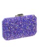 Clutch fiesta antelina pedrería azulon