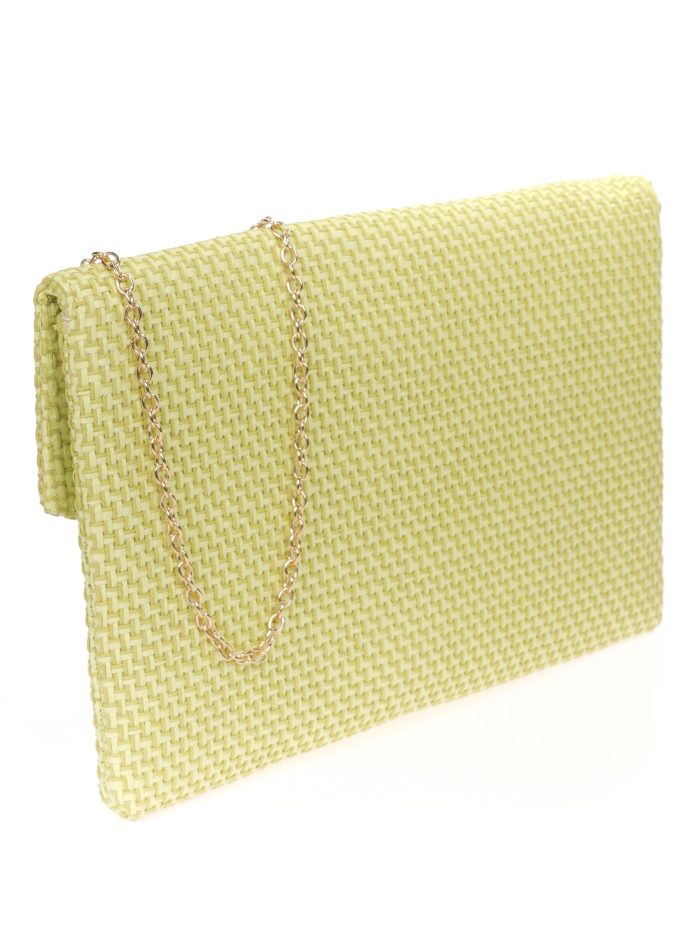 Cartera fiesta rafia lima