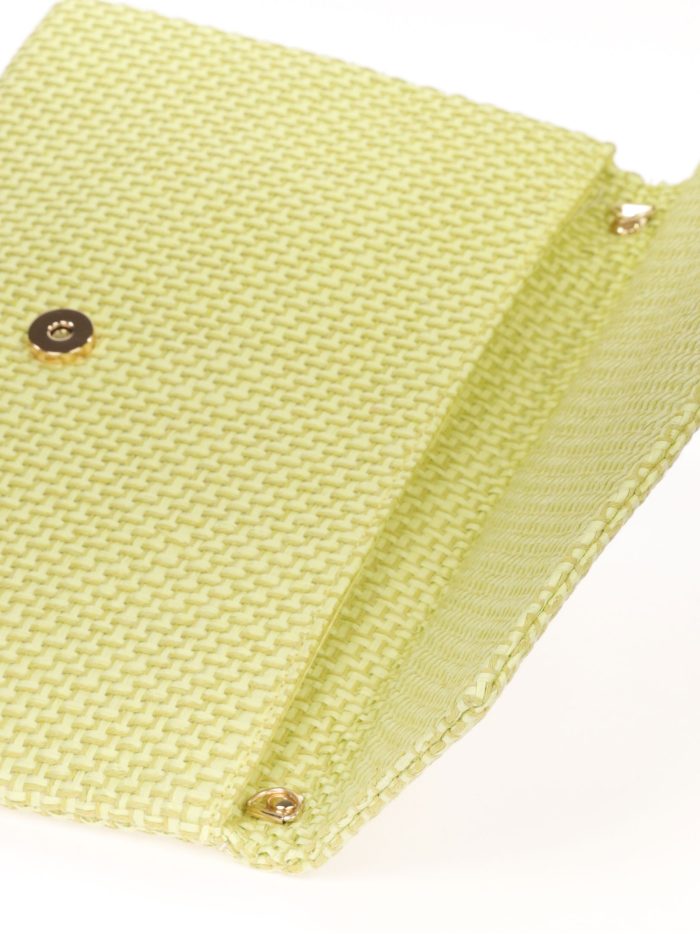 Cartera fiesta rafia lima