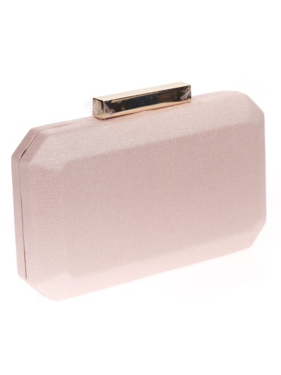 Clutch fiesta liso nude 2