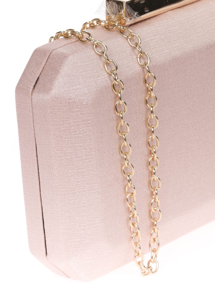 Clutch fiesta liso nude