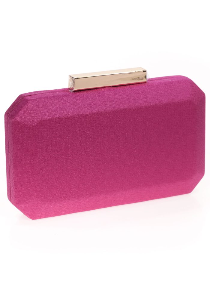 Clutch fiesta liso buganvilla
