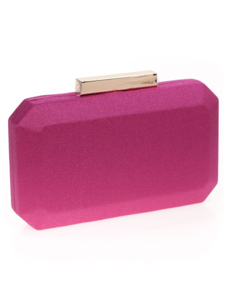 Clutch fiesta liso buganvilla