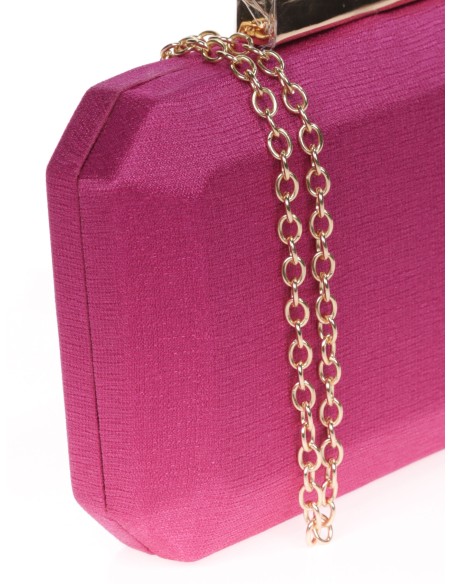 Clutch fiesta liso buganvilla