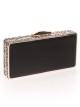 Clutch fiesta pedrería negro