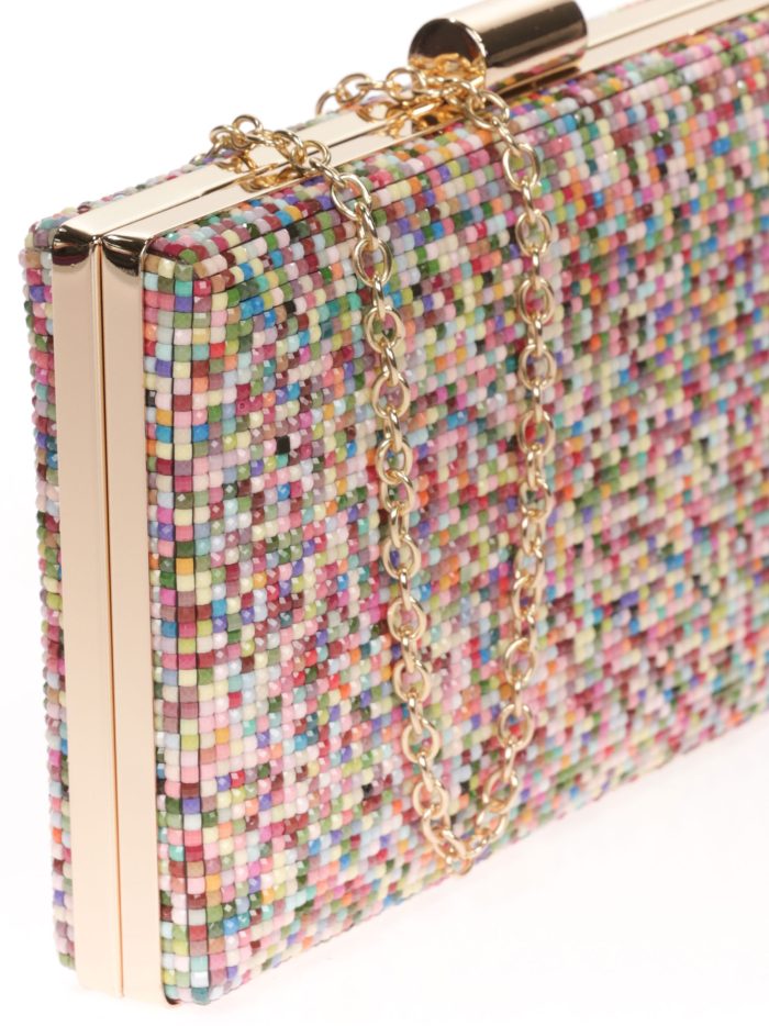 Clutch fiesta pedrería multi