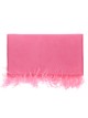 Cartera fiesta antelina plumas fucsia