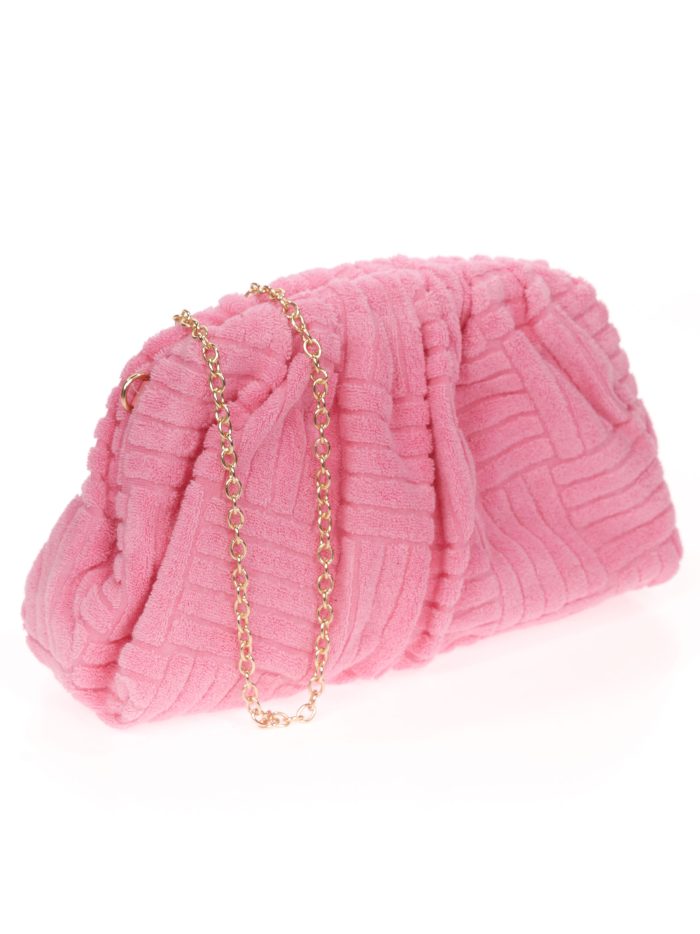 Cartera fiesta estampado rosa