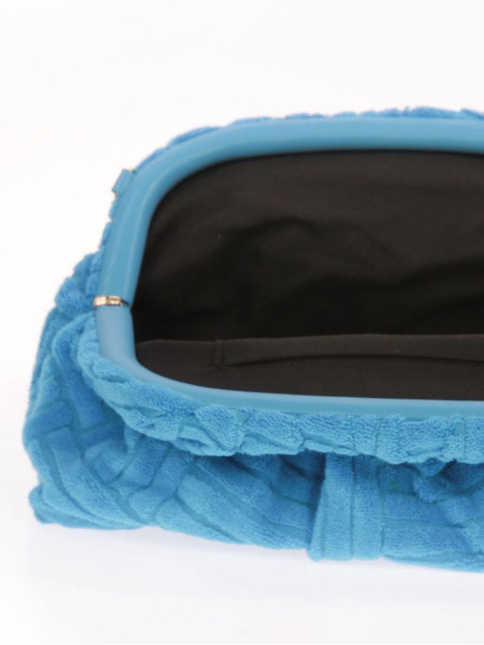 Cartera fiesta estampado azulon