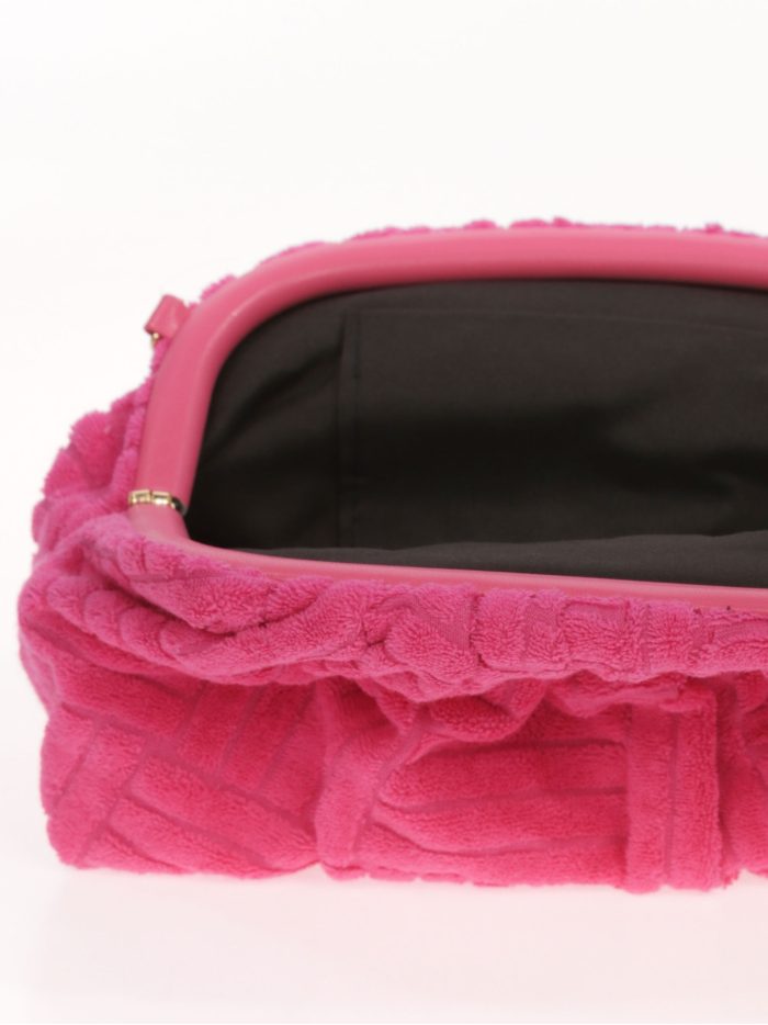 Cartera fiesta estampado buganvilla