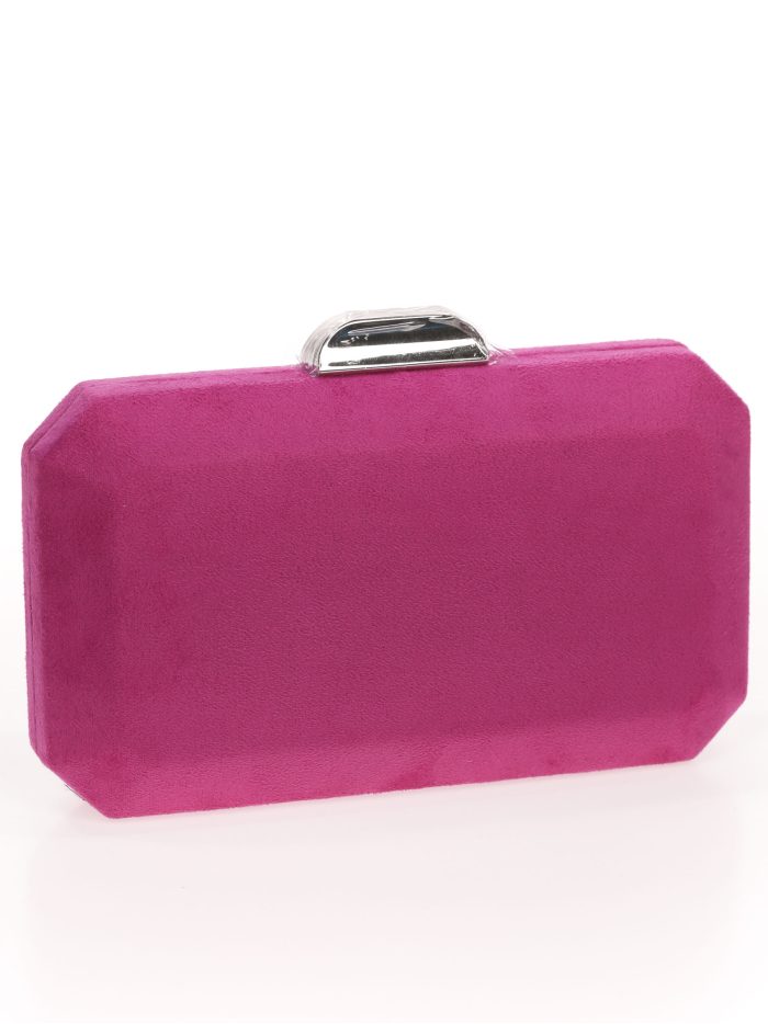 Clutch festa camoscio bouganvillea
