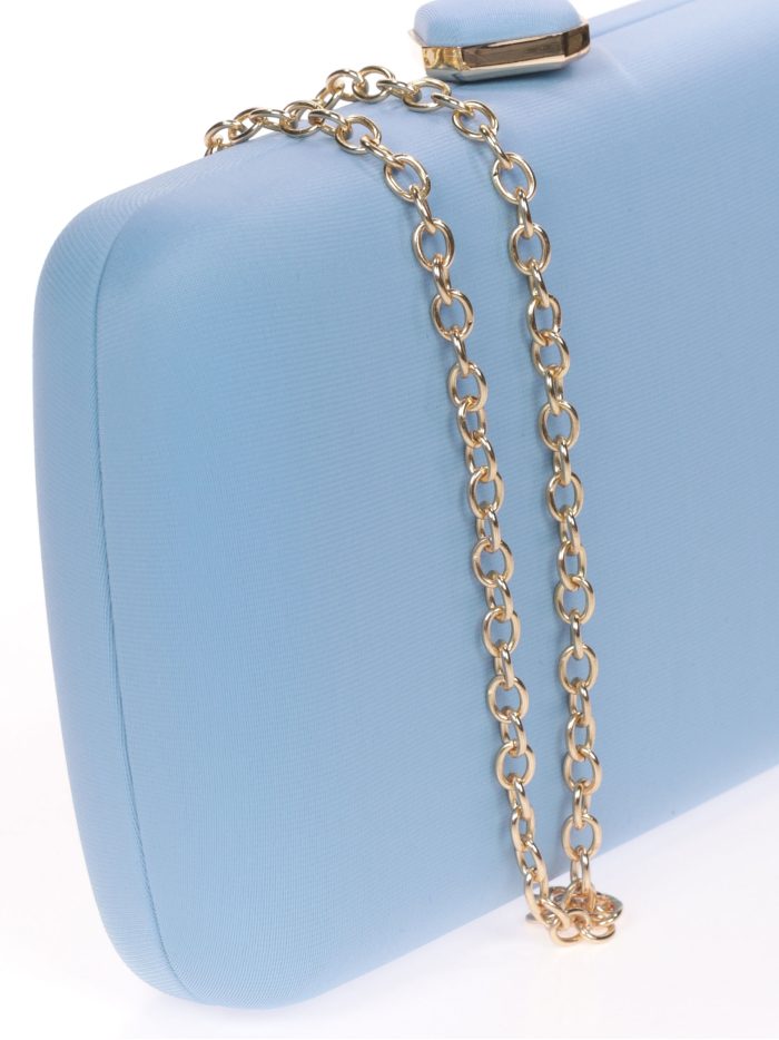 Clutch fiesta detalle metálico vaquero