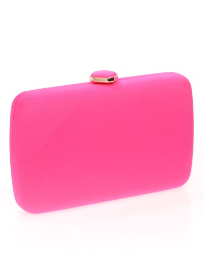 Clutch fiesta detalle metálico fucsia 2