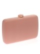 Clutch fiesta detalle metálico rosa-palo