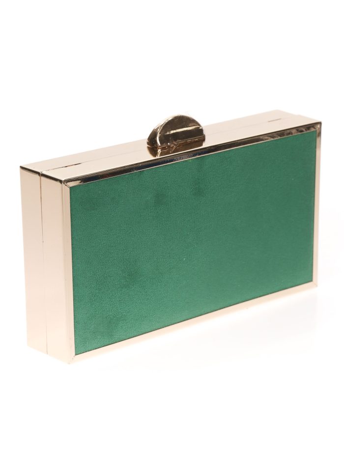 Clutch fiesta pedrería verde