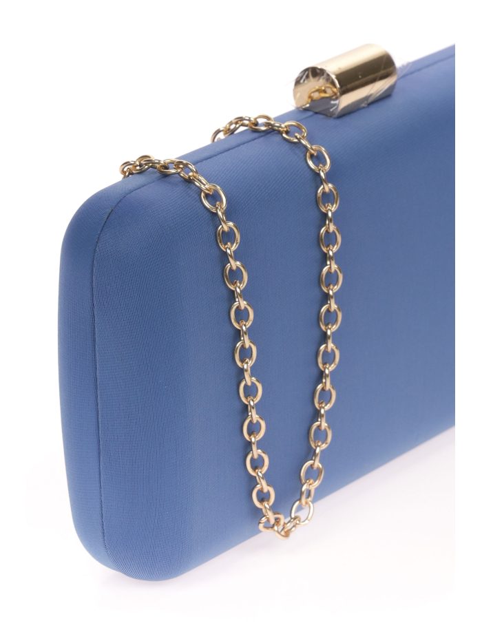Clutch fiesta liso azulon-claro