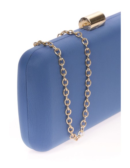 Clutch fiesta liso azulon-claro