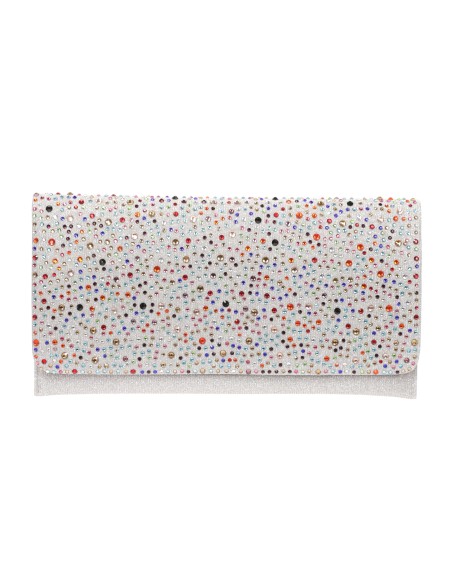 Cartera fiesta pedrería multi-plata