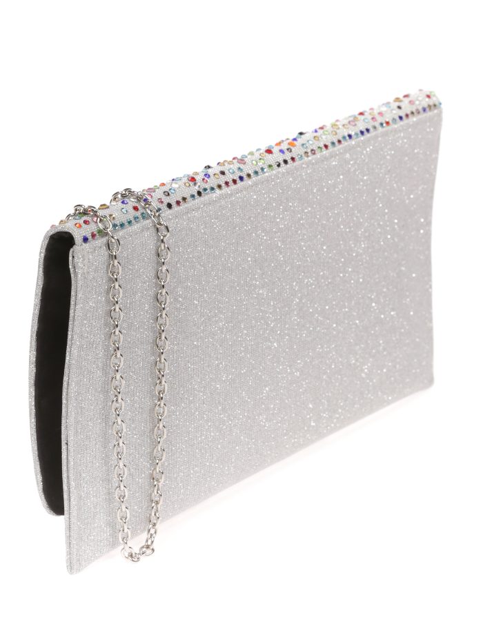 Cartera fiesta pedrería multi-plata