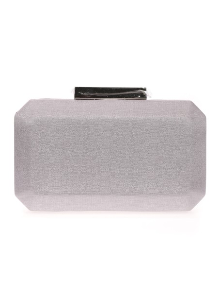 Clutch fiesta liso gris