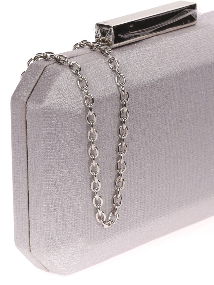 Clutch fiesta liso gris