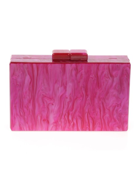 Clutch fiesta nácar buganvilla