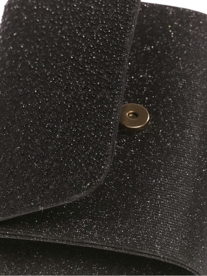 Cartera fiesta pedrería negro