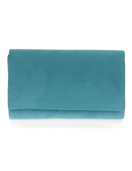 Cartera fiesta antelina teal