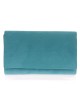 Cartera fiesta antelina teal