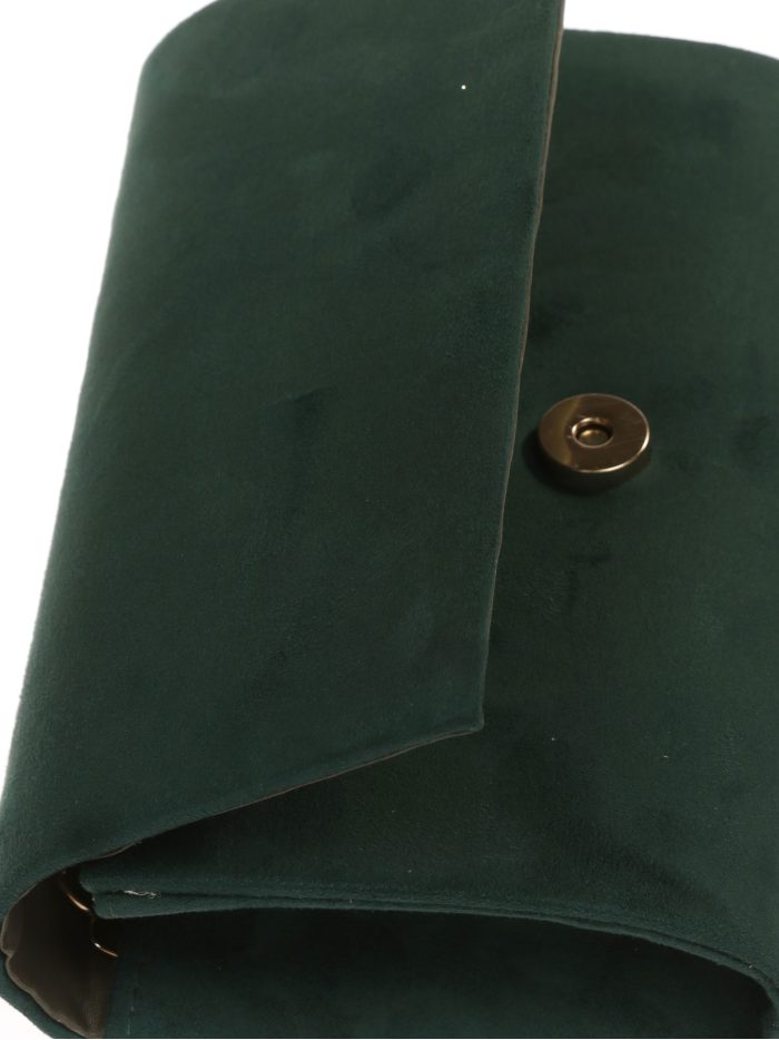 Cartera fiesta antelina botella