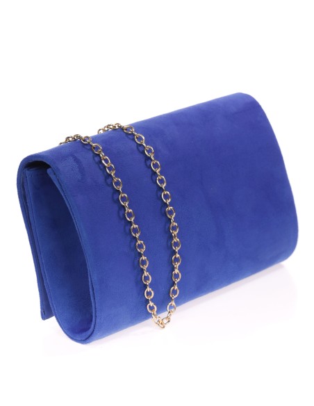 Cartera fiesta antelina azulon