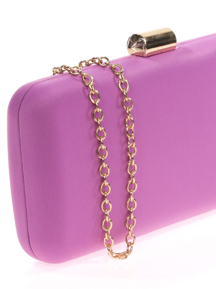 Clutch fiesta liso violeta