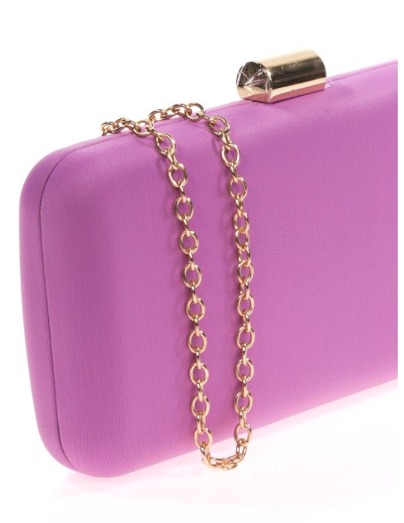 Clutch fiesta liso violeta