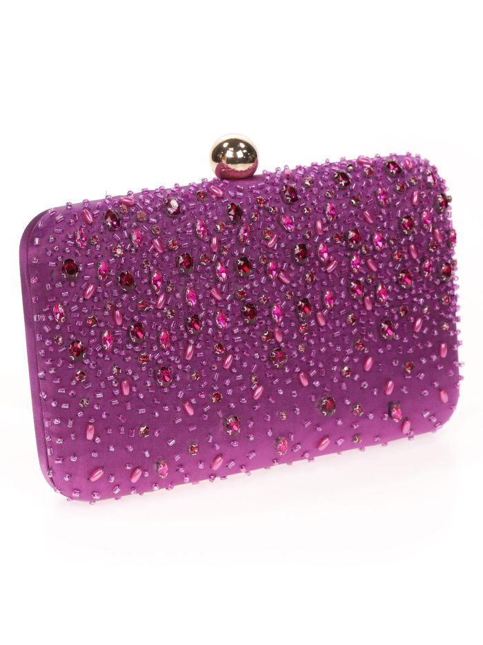 Clutch fiesta pedrería buganvilla