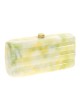 Clutch fiesta nácar amarillo