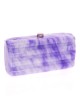 Clutch fiesta nácar violeta