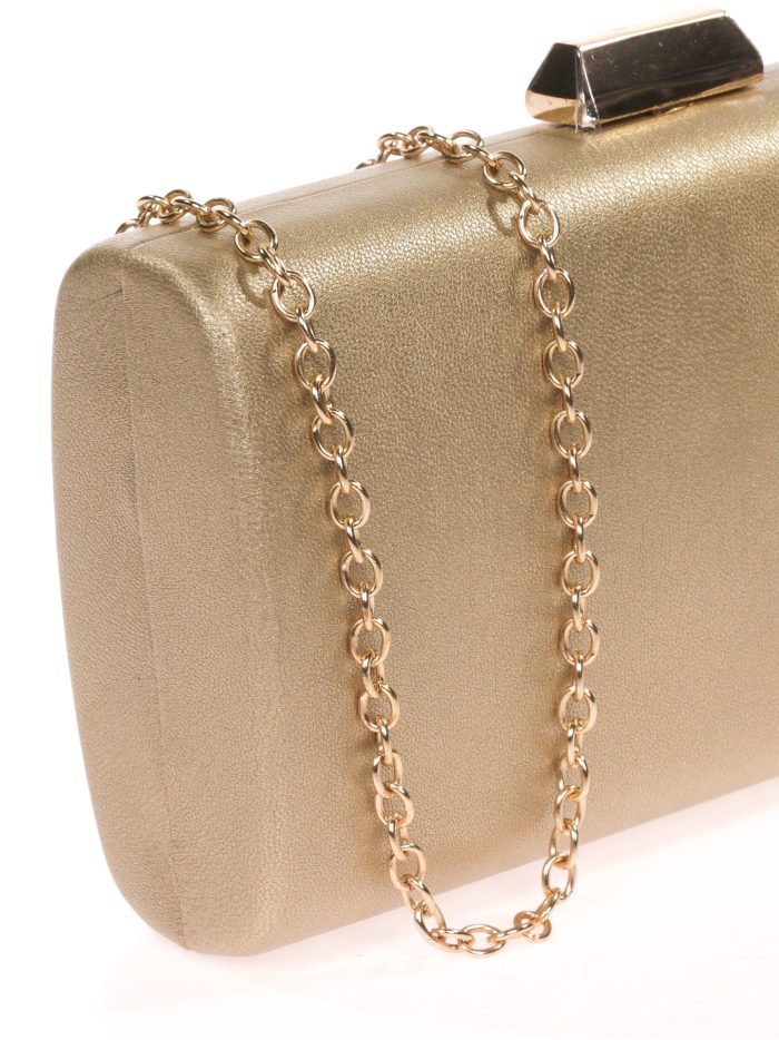 Clutch fiesta polipiel oro