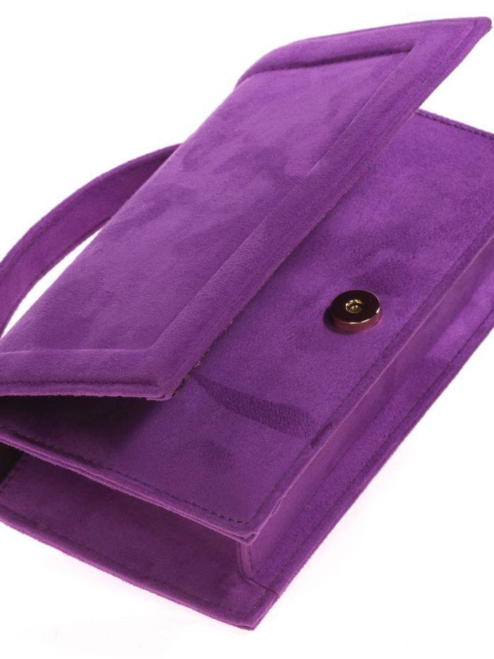 Mini citybag fiesta antelina morado