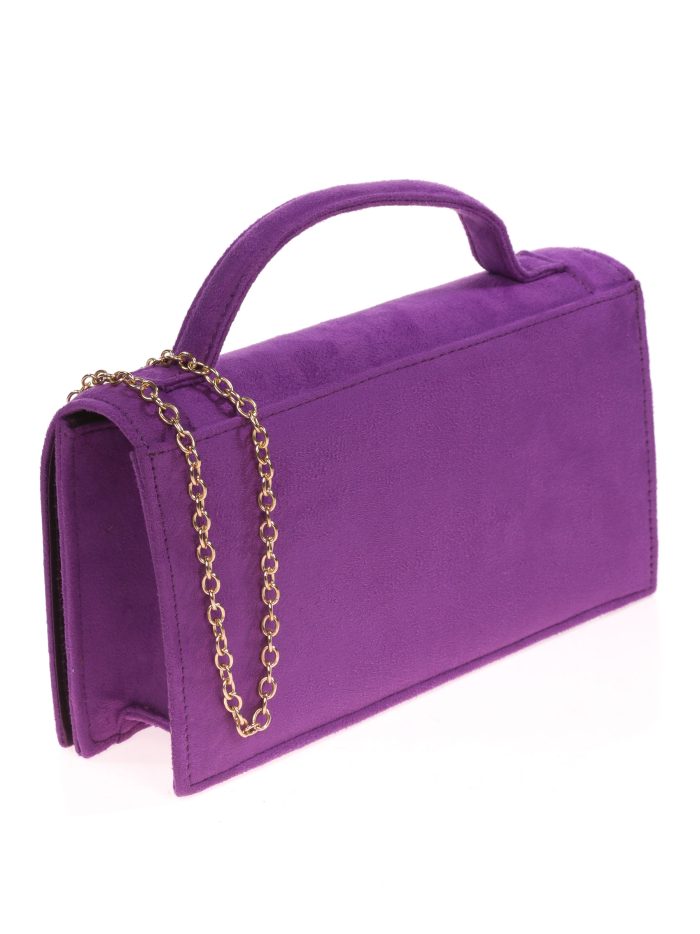 Mini citybag fiesta antelina morado