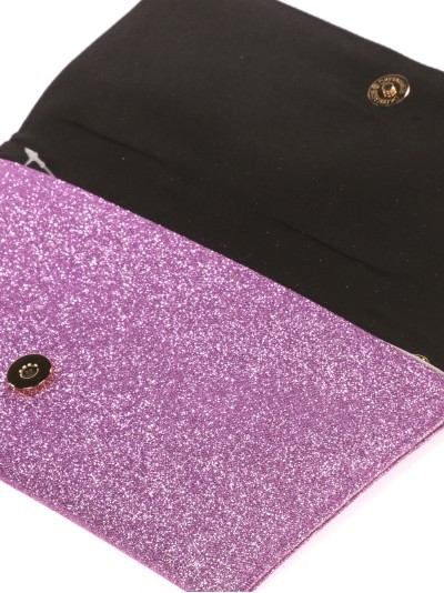 Cartera fiesta pedrería lila 2