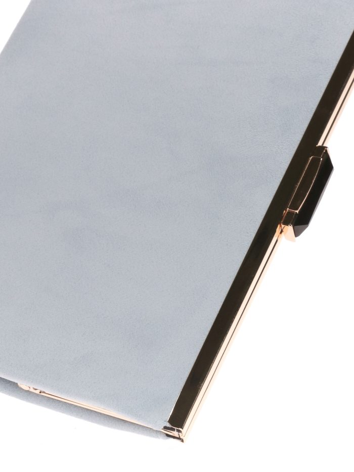 Cartera fiesta antelina azul-bb