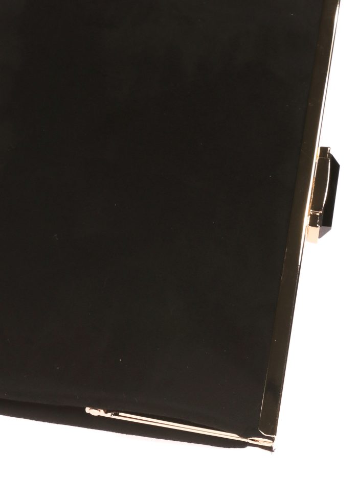 Cartera fiesta antelina negro