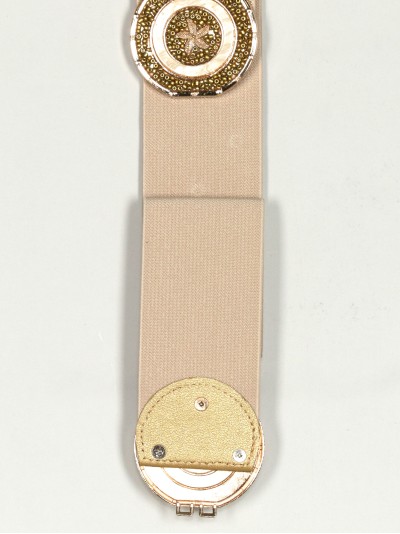 Cinturón elástico estrellas oro-brillo 2